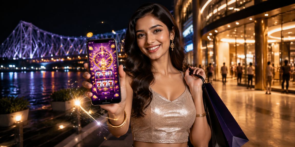 Indian woman completing secure mobile payment
